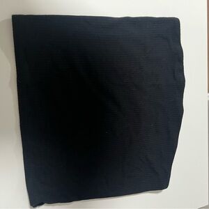 American Eagle Outfitters Black Ribbed Tube Top